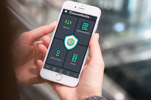 securemobile dashboard smartphone app